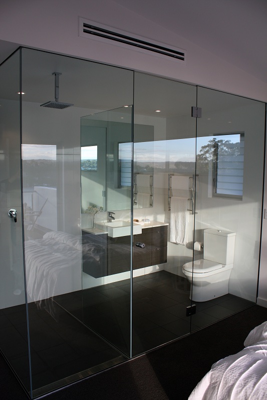 Frameless Shower Screen
